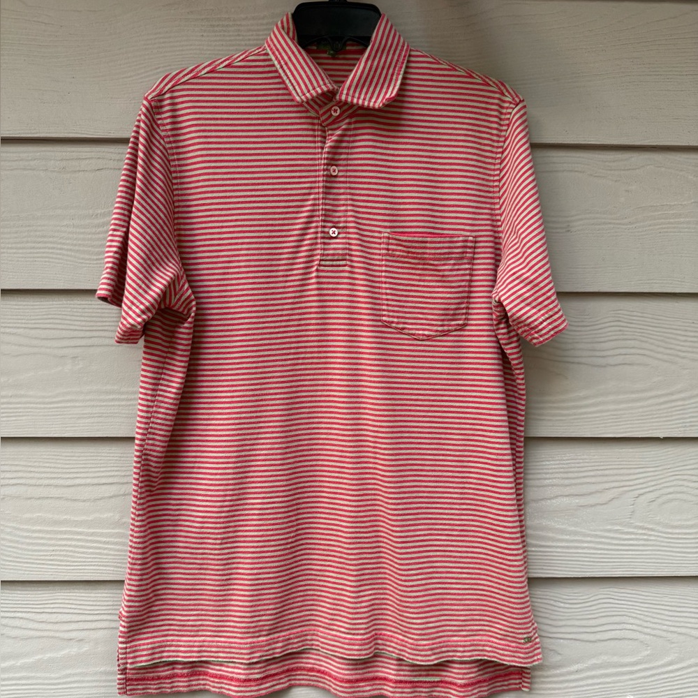 Sid Mashburn Striped Polo Shirt